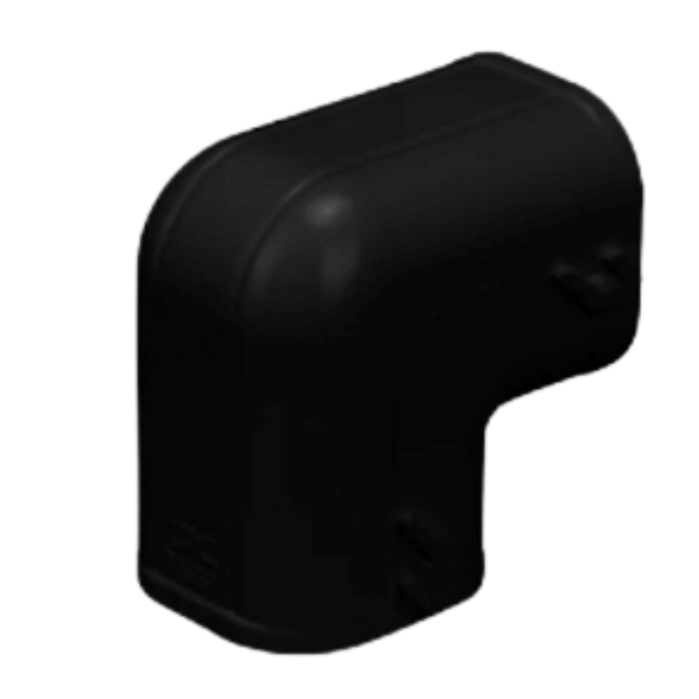 อุปกรณ์ข้องอเข้ามุม รางครอบท่อแอร์ UC-75BK (75 มม.) CORNER 90° UPC UPVC DUCT LINER_0